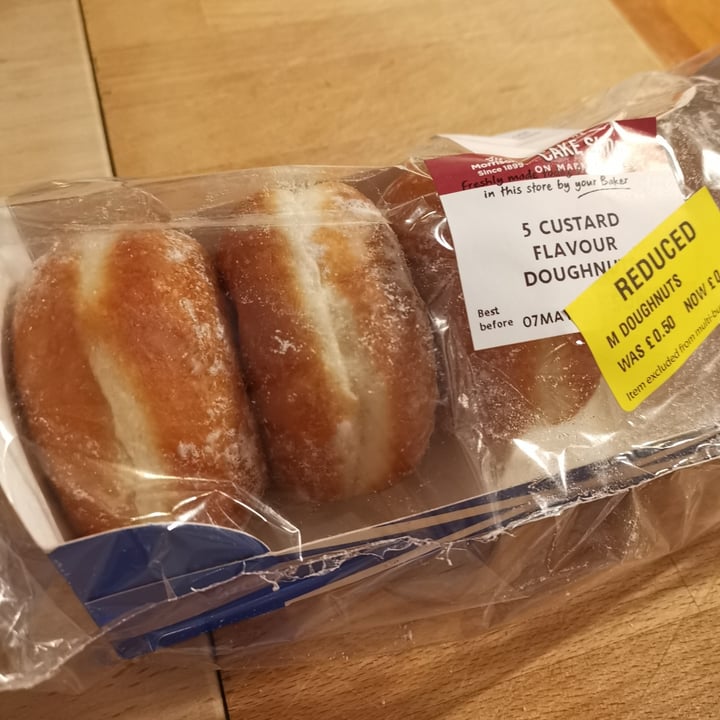 photo of Morrisons Custard doughnuts shared by @annamango on  07 May 2021 - review