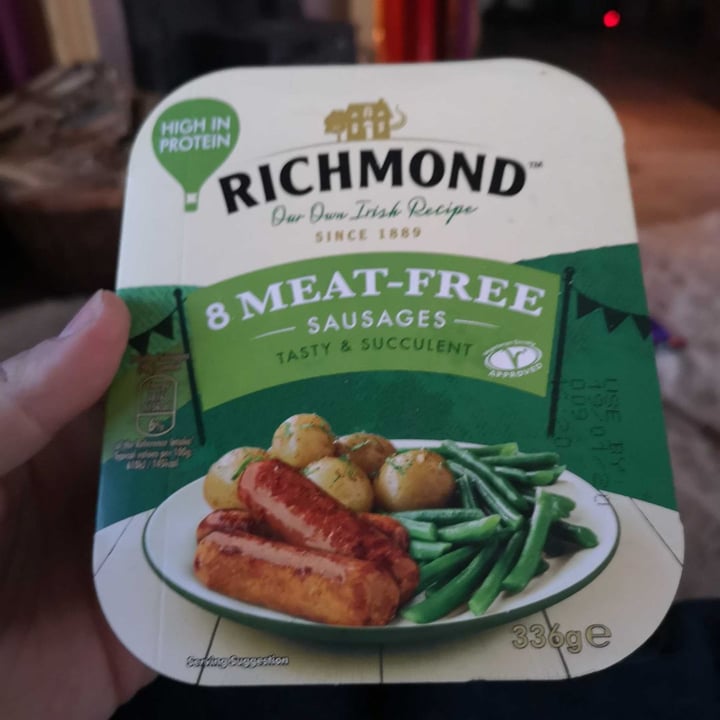 photo of Richmond Richmond Meat Free Sausages shared by @billnoel on  11 Mar 2020 - review