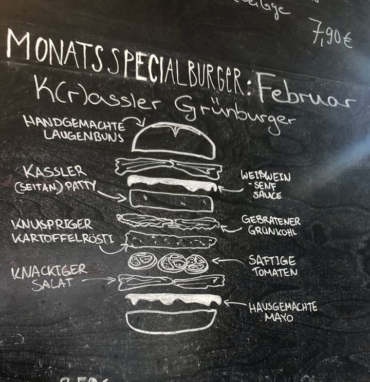 photo of Veganbar K(r)assler Grünburger shared by @m4dceropterix on  10 Mar 2020 - review