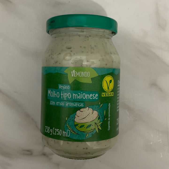 review photo of Vemondo Molho Tipo Maionese Com Ervas Aromáticas shared by @gmsebastiao on 08 Oct 2021 - review