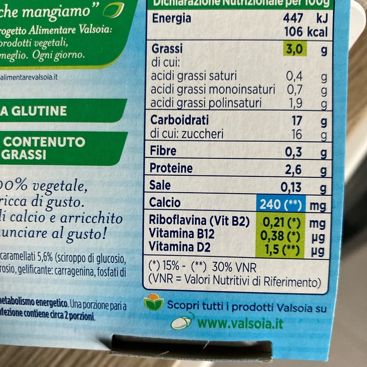 review photo of Valsoia Budino al caramello shared by @apprendistaveg on 25 Apr 2022 - review