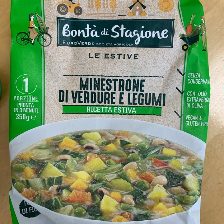 photo of EuroVerde Minestrone shared by @gessicaz on  25 Oct 2021 - review