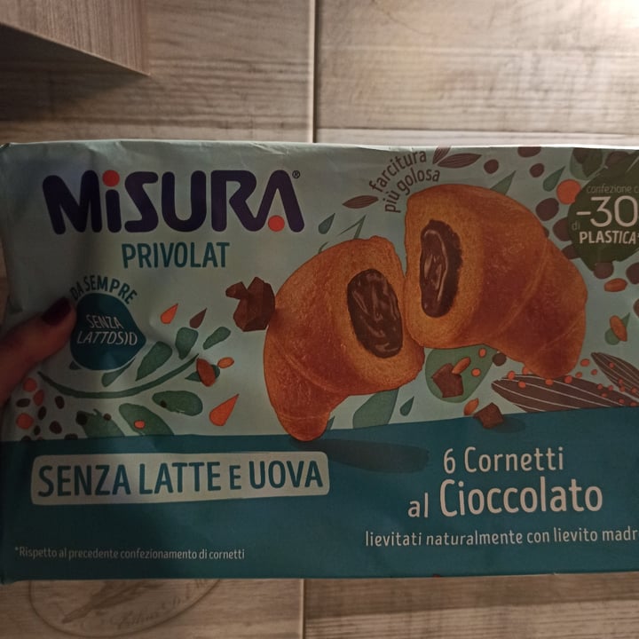 review photo of Misura Cornetto al cioccolato shared by @eleonoracasss on 12 May 2022 - review