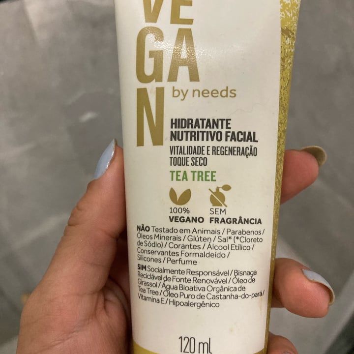 photo of Needs Hidratante Tea Tree shared by @cordeirothais on  27 Apr 2022 - review