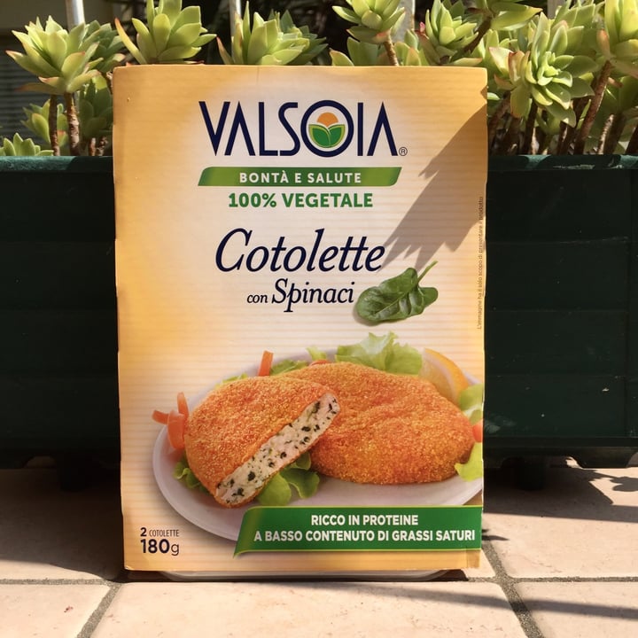 photo of Valsoia Cotolette con spinaci shared by @agnev on  23 Jul 2021 - review