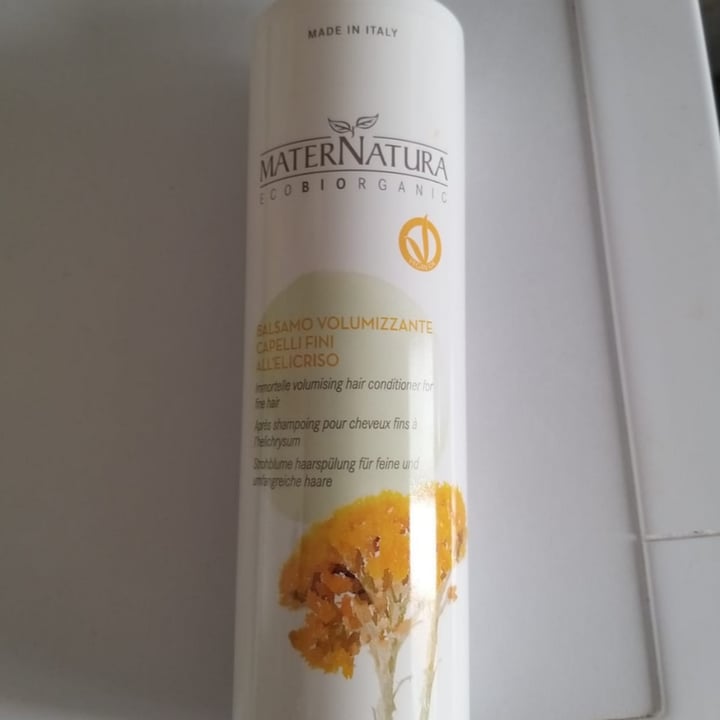 review photo of MaterNatura Balsamo volumizzante All'Ecrisio shared by @ilbuondeiv on 06 Apr 2021 - review