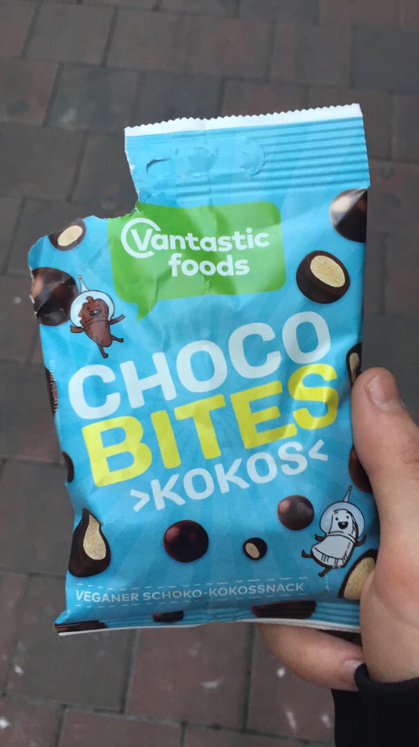 photo of Vantastic Foods Choco bites shared by @xponycorniaveganx on  15 Dec 2019 - review