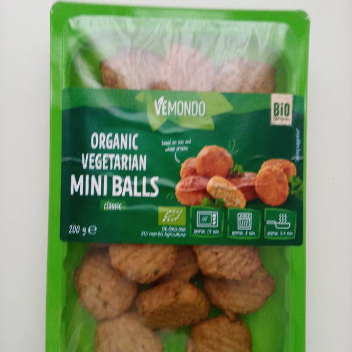 photo of Vemondo Organic vegetarian mini balls shared by @aruchimenti on  16 Aug 2021 - review