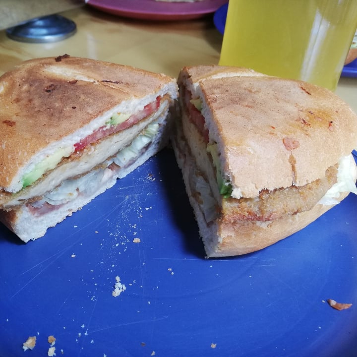 photo of A darle, que es taco vegano Torta De No Pollo shared by @adms on  09 Sep 2021 - review