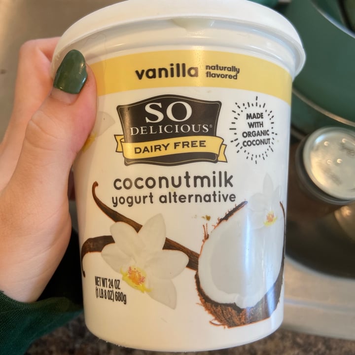 review photo of So Delicious Dairy Free Vanilla Coconutmilk Yogurt Alternative shared by @madds on 03 Apr 2021 - review