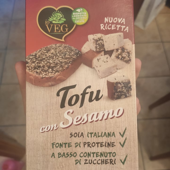 photo of ioVEG Tofu con sesamo shared by @fra-ncy on  03 Nov 2022 - review