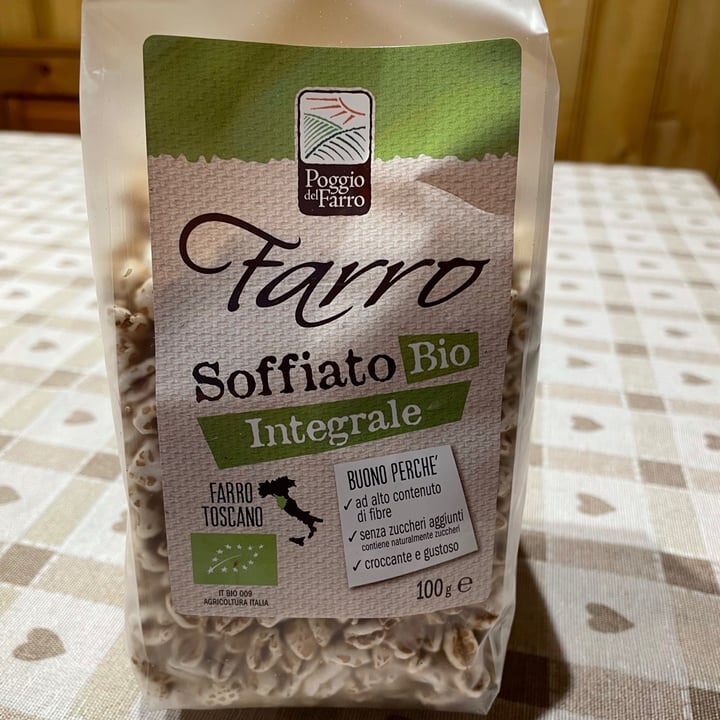 photo of Poggio del farro Farro Soffiato Bio Integrale shared by @valeeee on  20 Aug 2021 - review