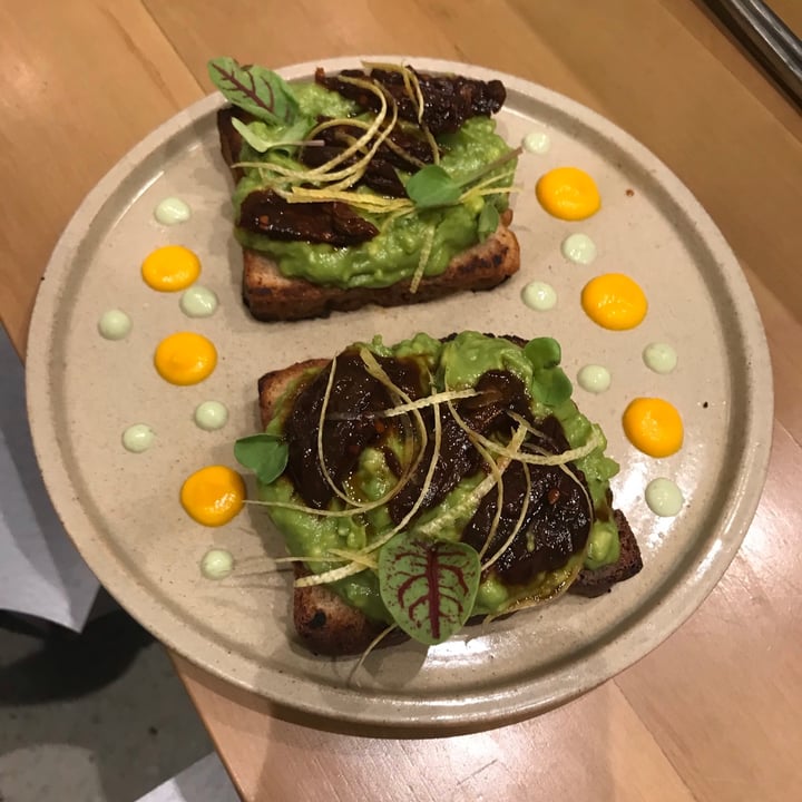 photo of Let it V - Vegan Sushi Focaccia avo-toast shared by @sechague on  21 Mar 2021 - review