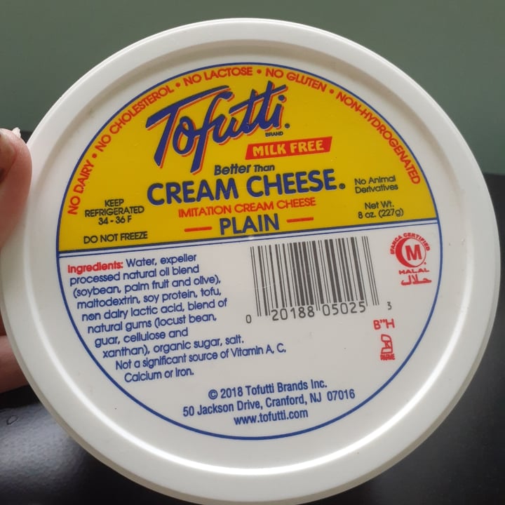 photo of Tofutti Better Than Cream Cheese shared by @nael on  06 Jun 2021 - review