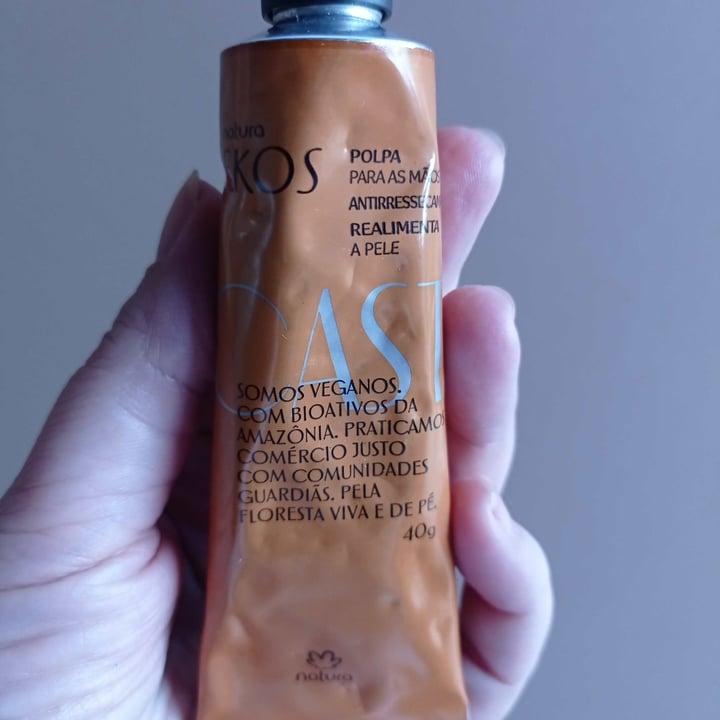 review photo of Natura Polpa para as mãos castanha shared by @juolivato on 11 May 2022 - review