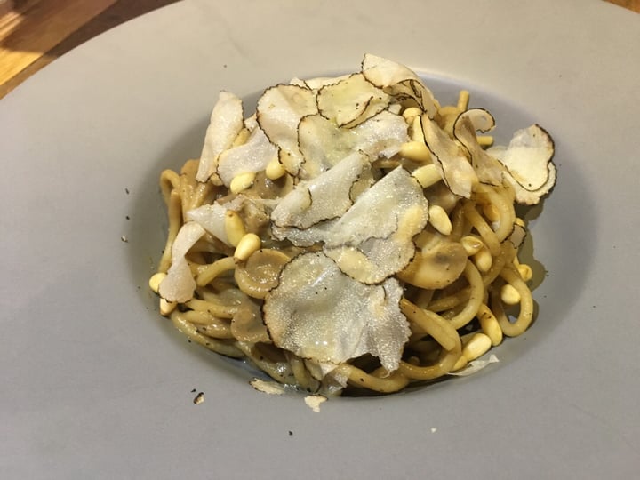 review photo of POP Vegan Fresh Truffle Spaghetti shared by @doufumafia on 30 Jun 2019 - review