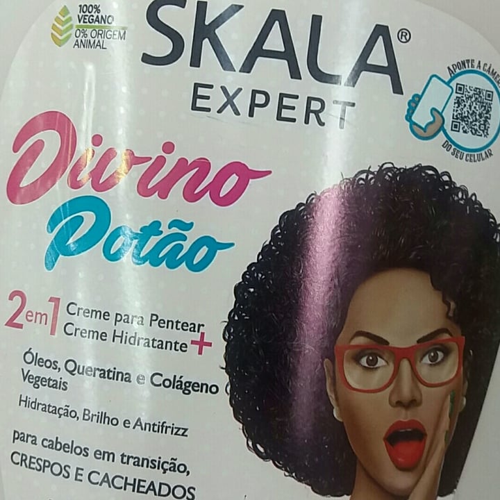 photo of Skala Creme para pentear Divino Potão- linha Expert shared by @mllealaluna on  25 Apr 2022 - review