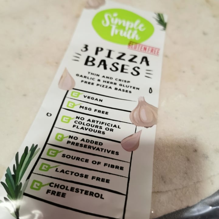 photo of Simple Truth Pizza bases shared by @sandy4 on  06 Aug 2020 - review