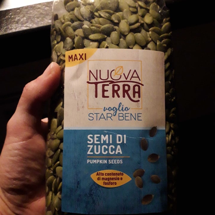 photo of Nuova Terra Semi di Zucca shared by @beathevegan on  09 Feb 2022 - review