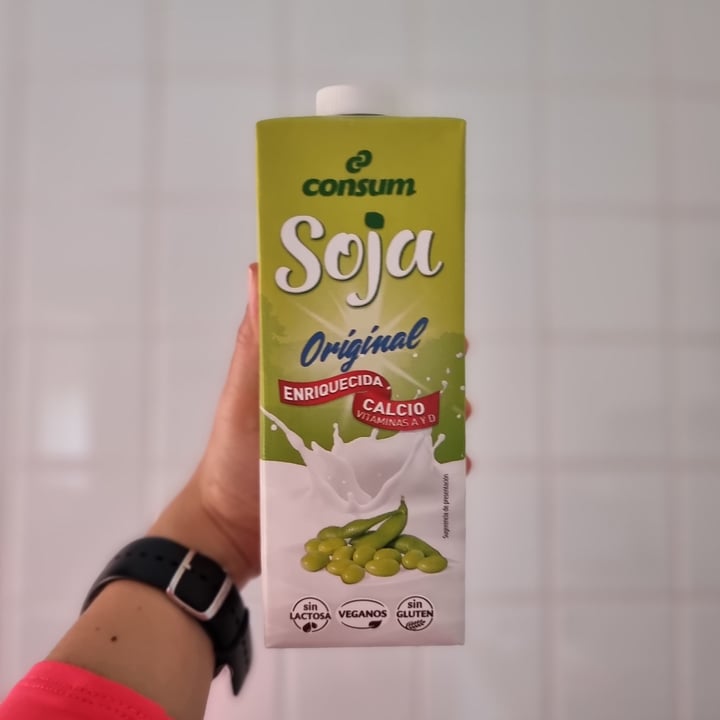 photo of Consum Leche de soja shared by @lauritavegan on  17 Apr 2022 - review