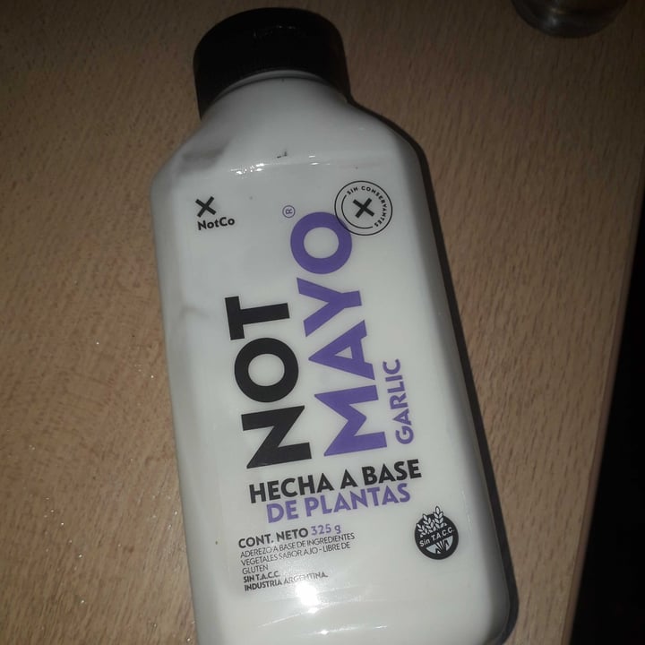 photo of NotCo Not Mayo Garlic shared by @camilatikle on  18 Jan 2022 - review