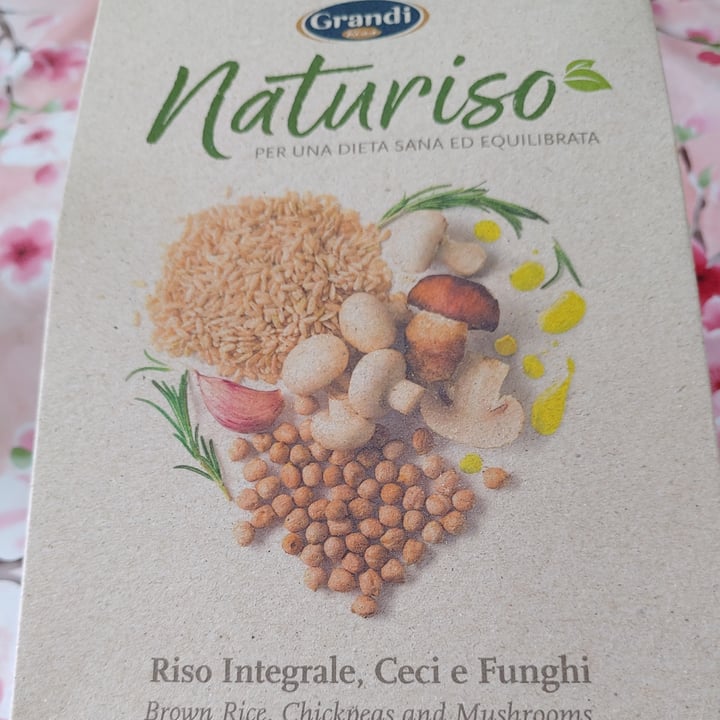 photo of Grandi Riso Spa Naturiso: Riso Integrale Ceci E Funghi shared by @pattybo on  19 Aug 2022 - review