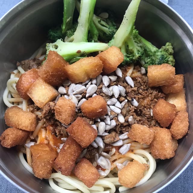 菜肴“spaghetti bolognese”的照片