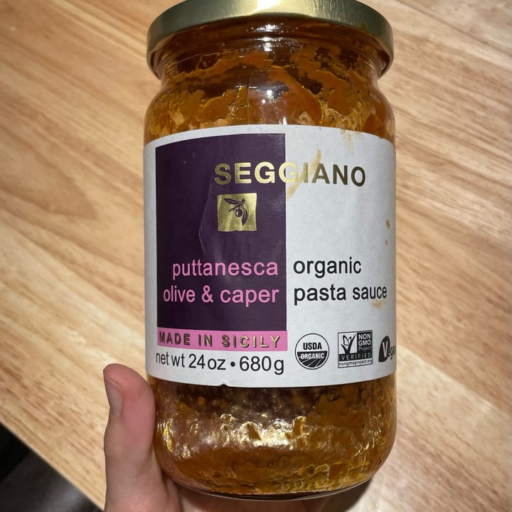 photo of Seggiano Puttanesca Olive & Caper shared by @whyieatplants on  13 Jan 2022 - review