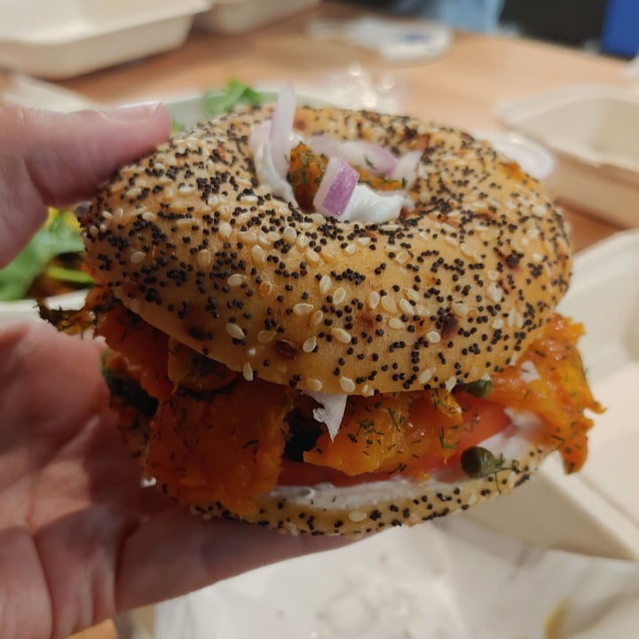 photo of The Little Kitchen Lox Bagel shared by @kristig on  13 Aug 2021 - review