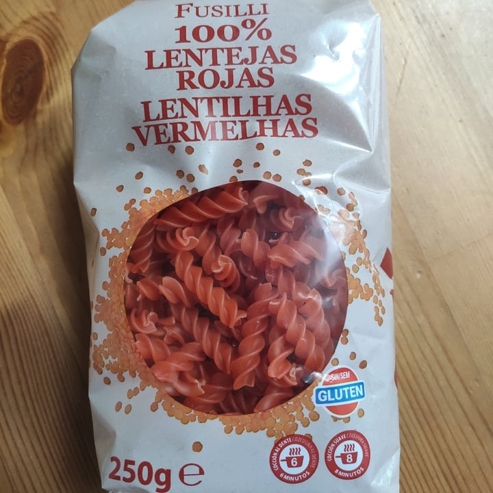 review photo of Hacendado Fusilli de Lentejas Rojas 100% shared by @domejmar on 03 Apr 2022 - review