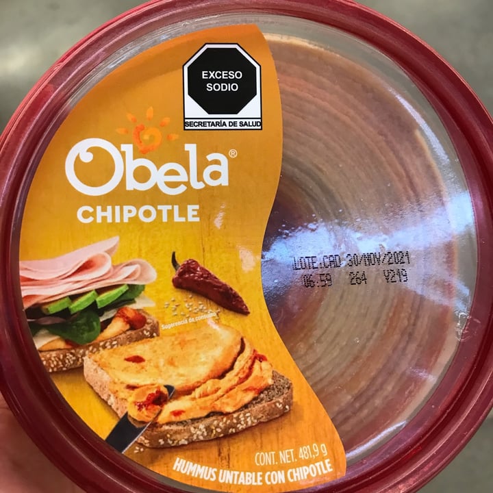 photo of Obela Hummus Chipotle shared by @anaavaal on  23 Nov 2021 - review