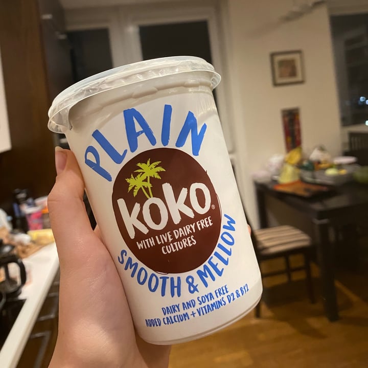 photo of Koko Dairy Free Koko Plain Yogurt Alternative shared by @vytuxe on  10 Nov 2020 - review