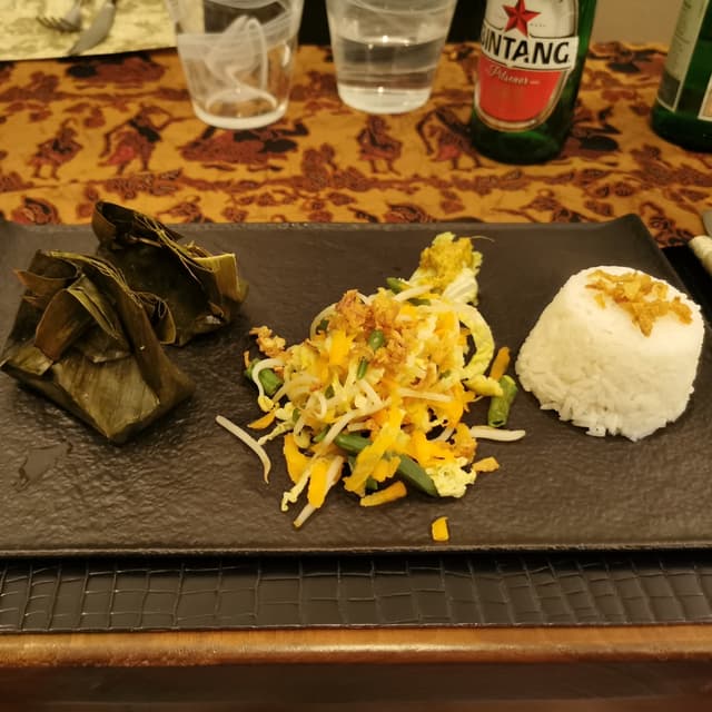 Photo of the dish “Botok tempe”