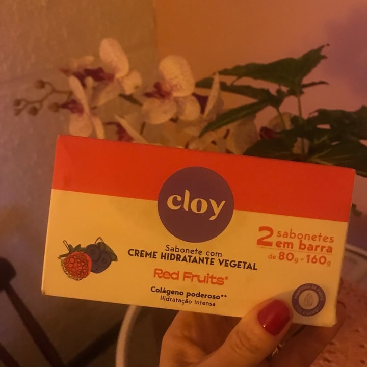 photo of Sabonete CLOY Sabonete shared by @alineandrade on  07 Aug 2022 - review