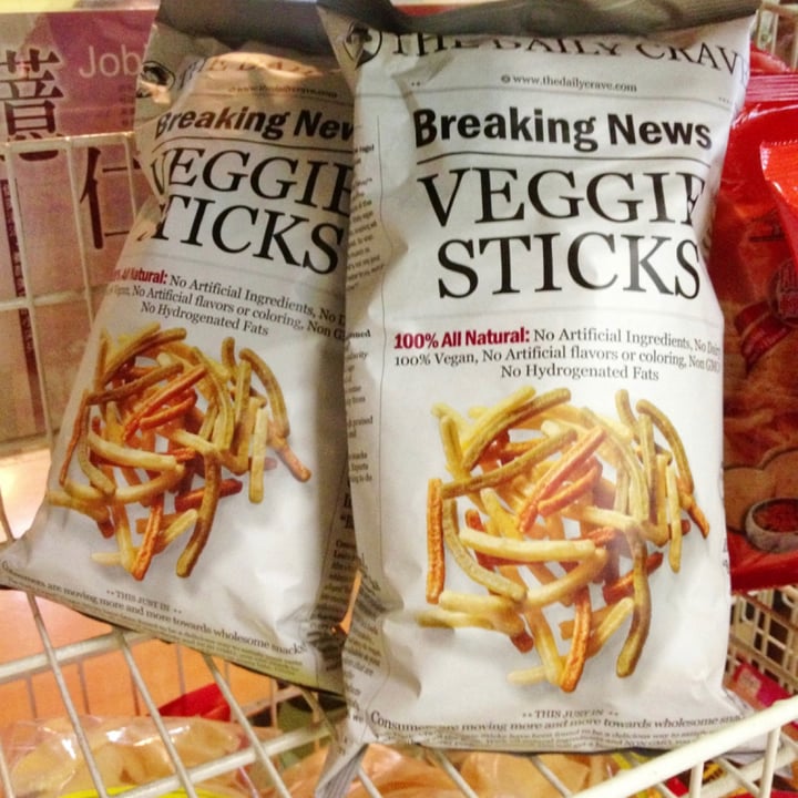 photo of The Daily Crave Veggie sticks shared by @kimayasheth26 on  03 Mar 2021 - review