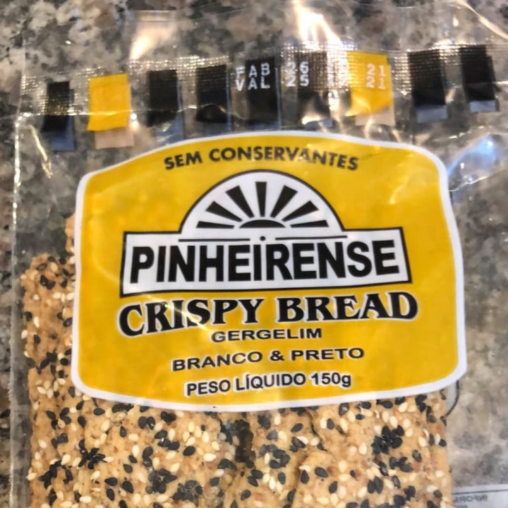 photo of Pinheirense Crispy Bread Gergelim shared by @priamaral1975 on  17 Nov 2021 - review