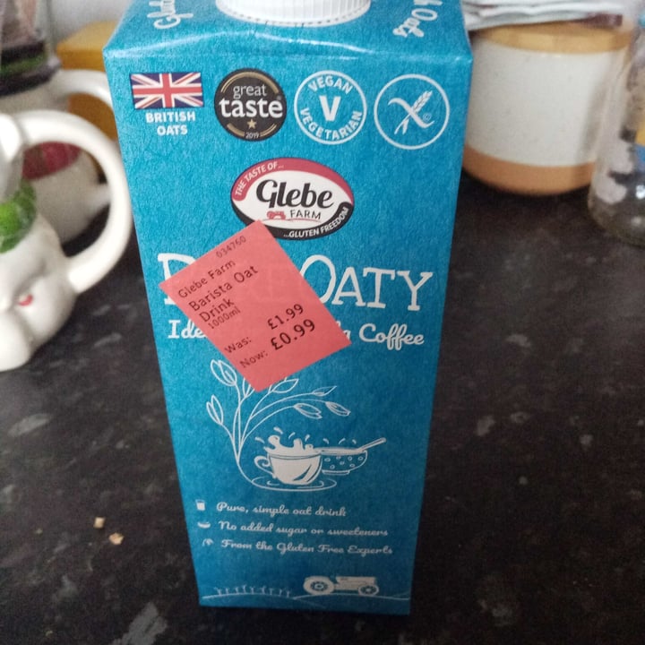 review photo of Glebe farm Batista Oat milk shared by @bubblegumgirrl on 29 Dec 2020 - review