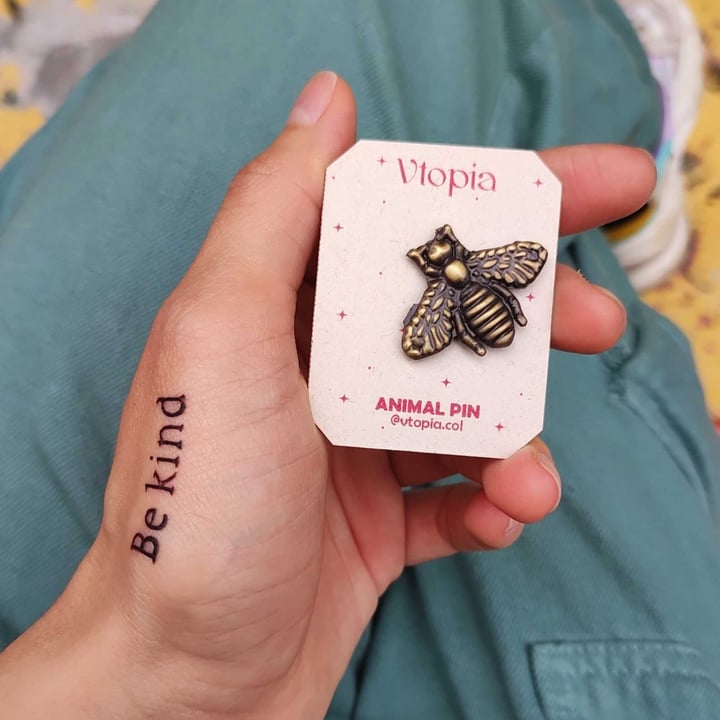photo of Vtopia Animal Pin shared by @nathinfinite on  15 Aug 2022 - review