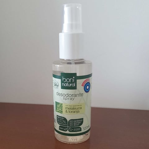 Boni natural Desodorante Spray Melaleuca & Toranja Reviews | abillion