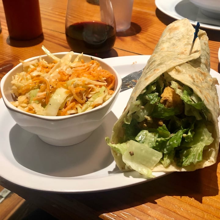 photo of The Hogtown Vegan on College Unchicken caesare wrap shared by @luana92 on  16 Nov 2021 - review