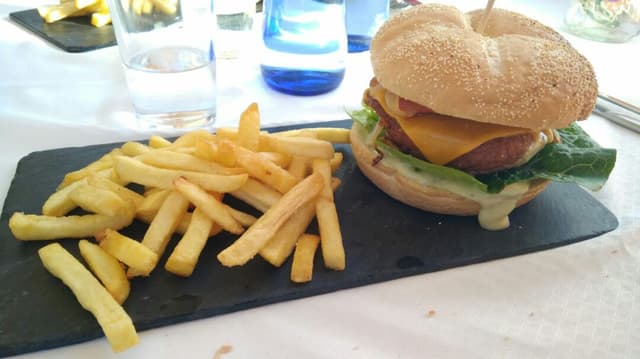 「Beyond burger」の料理の写真