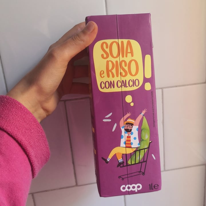 review photo of Coop bevanda vegetale riso e soia con calcio shared by @chinaany on 31 May 2022 - review