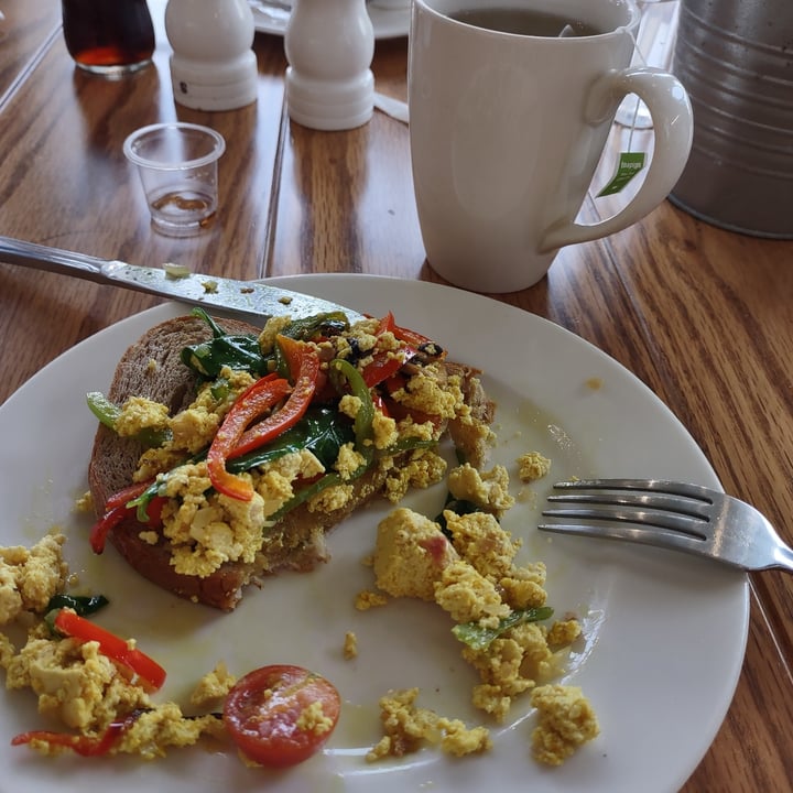 photo of Circle Cafe (Studio City) Scrambled  Tofu shared by @paxvobus on  12 Jun 2022 - review