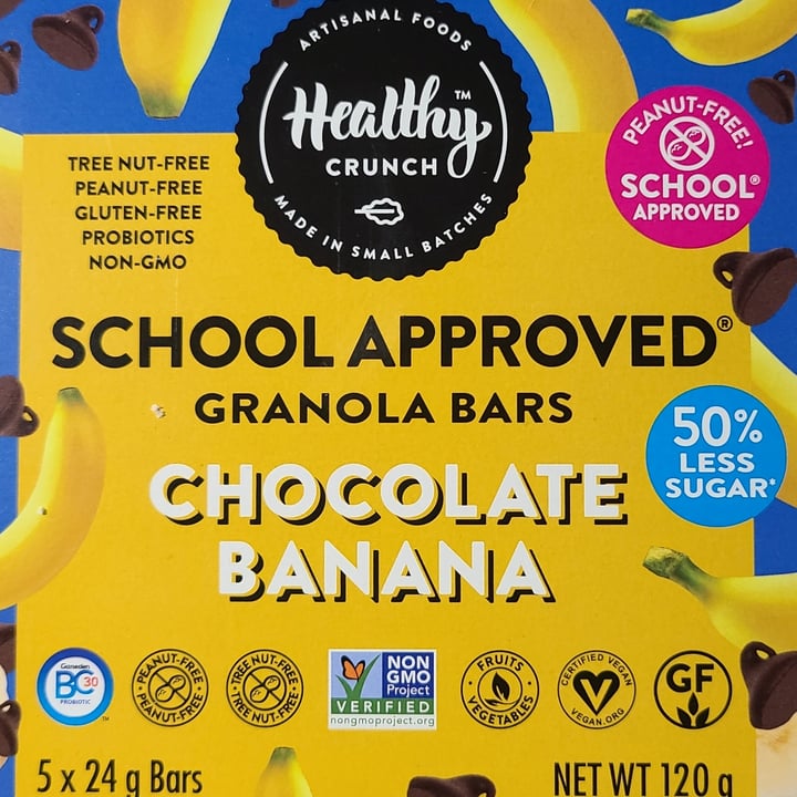 photo of Healthy Crunch Chocolate banana granola bar shared by @hawk76 on  13 Jun 2021 - review