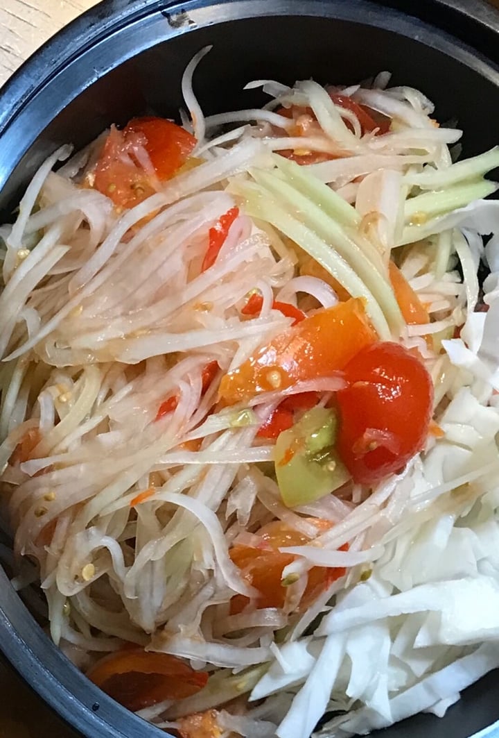 photo of Lucky Lotus Green Papaya Salad shared by @glendasb on  21 Dec 2019 - review