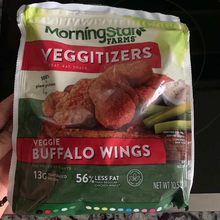 review photo of MorningStar Farms Veggitizers Veggie Buffalo Wings shared by @mya102 on 28 Jul 2021 - review