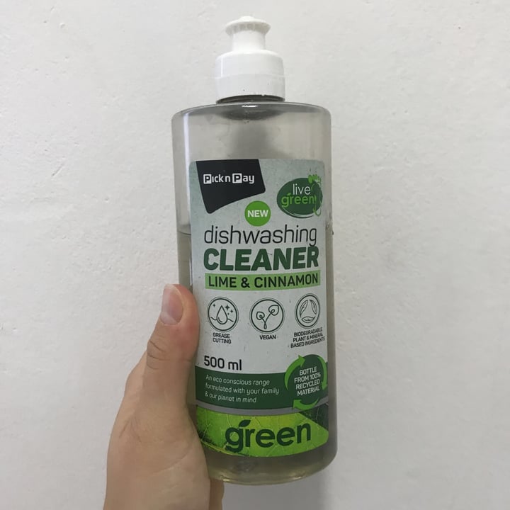 photo of Pick n Pay Dishwashing Cleaner shared by @meganimal on  14 Apr 2021 - review