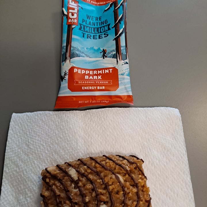 photo of Clif Bar Peppermint Bark shared by @mychelle68 on  08 Dec 2021 - review