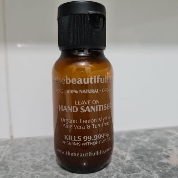 photo of The Beautiful Life Antibacterial Hand Sanitiser - Organic Lemon Myrtle & Tea Tree shared by @lizard on  13 Sep 2020 - review