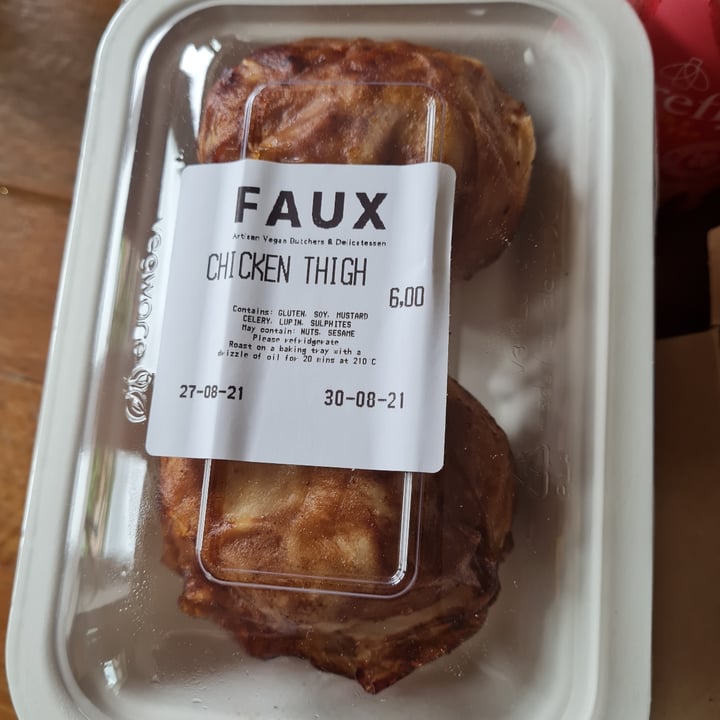 photo of Faux Faux Chicken Thighs shared by @warrioristhewoman on  03 Sep 2021 - review